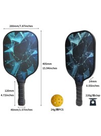 Fiberglass Pickleball Racket Set