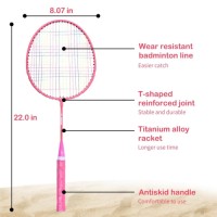 Childrens Badminton Racket Is Suitable For 2-6 Years Old